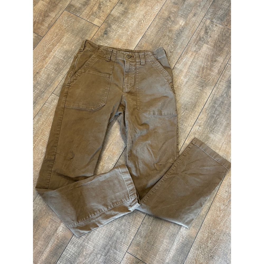 5.11 Tactical Mens Brown Canvas Utility Work Pants 32x34 Straight Leg